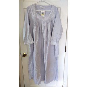 Eileen West Fairy Tale Flannel Nightgown Lilac Size M - New with Tags
